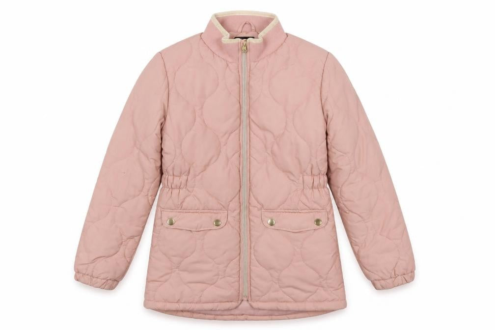 Girls UK Size 10 Years name it Pink Quilted Coat