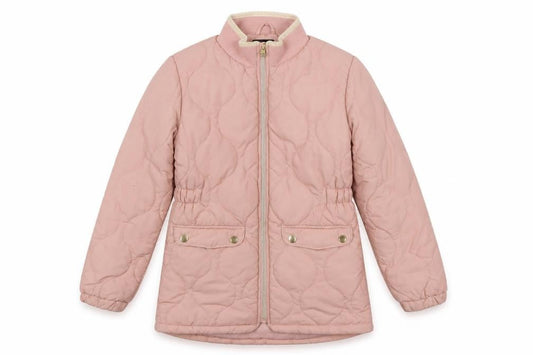 Girls UK Size 10 Years name it Pink Quilted Coat