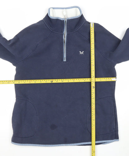 Womens UK Size 12 Crew Clothing Company Blue Pullover Sweatshirt