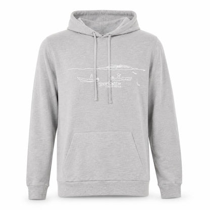 Mens UK Size M Altitude Grey Pullover Hoodie