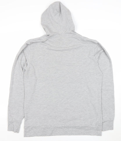 Mens UK Size M Altitude Grey Pullover Hoodie