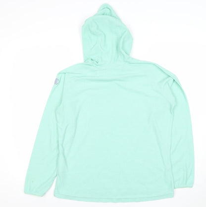 Womens UK Size 14 Regatta Green Pullover Hoodie