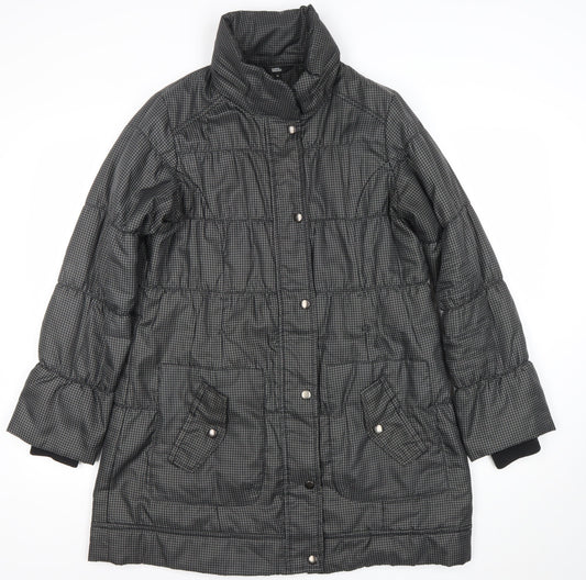 Womens UK Size M Marks and Spencer Grey Puffer Jacket