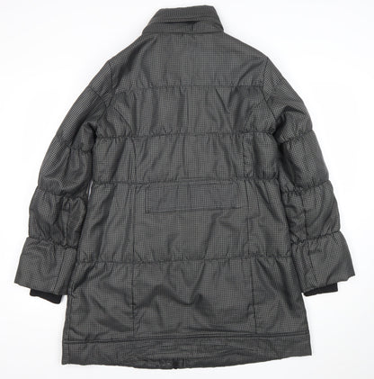 Womens UK Size M Marks and Spencer Grey Puffer Jacket