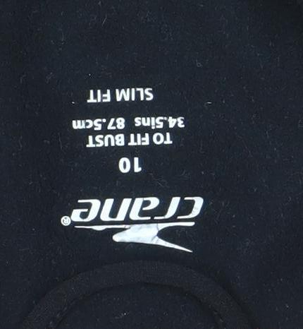 Womens UK Size 10 Crane Black Soft Shell