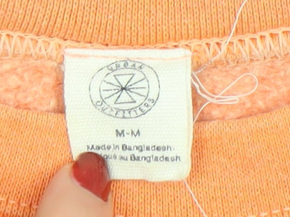 Womens UK Size M Great Outfitters Orange Pullover Sweatshirt