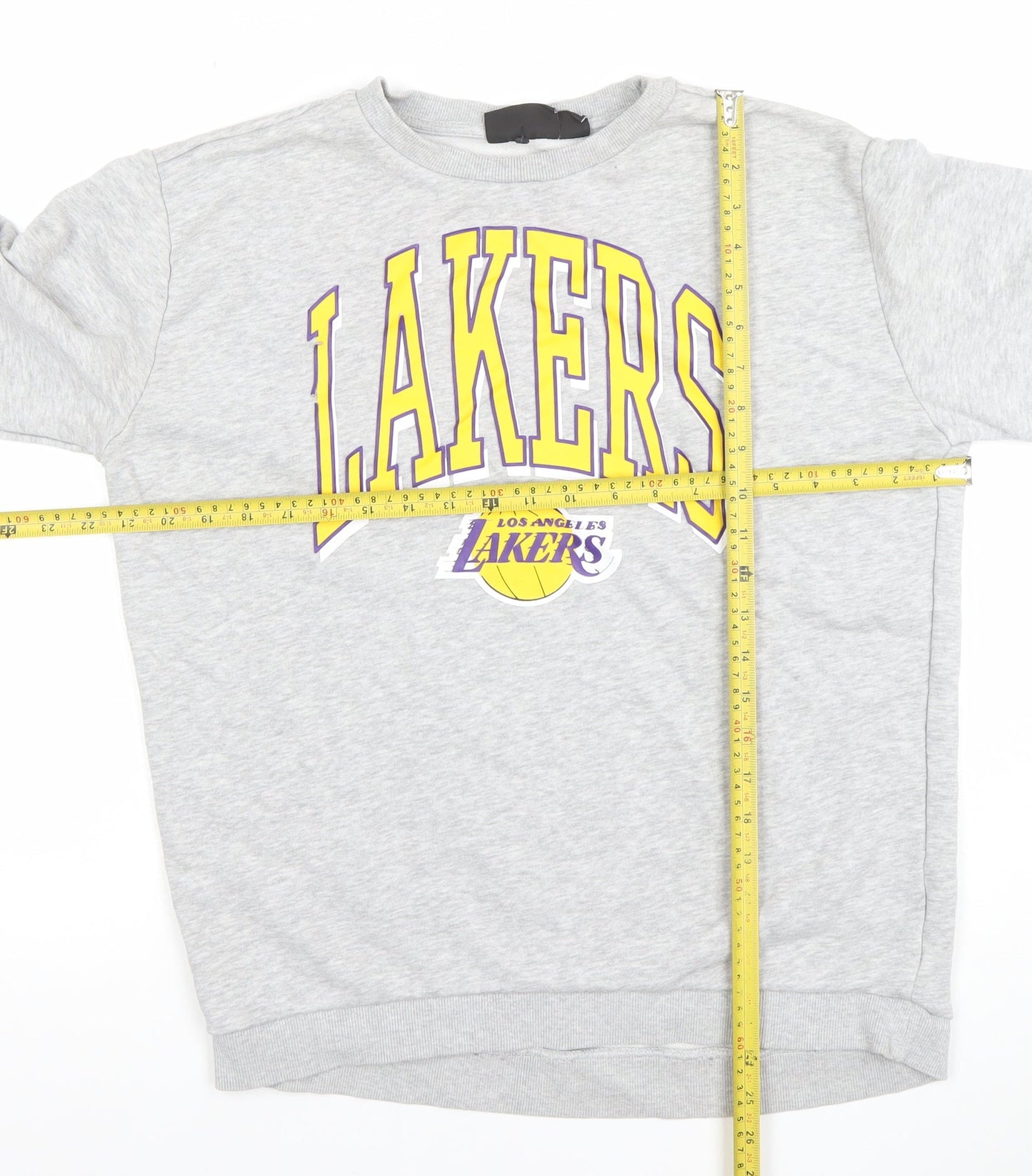 Womens UK Size XS NBA Grey Pullover Sweatshirt