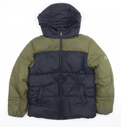 Boys UK Size 11-12 Years Mango Multicoloured Puffer Jacket