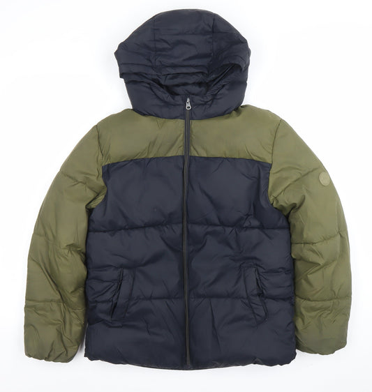 Boys UK Size 11-12 Years Mango Multicoloured Puffer Jacket