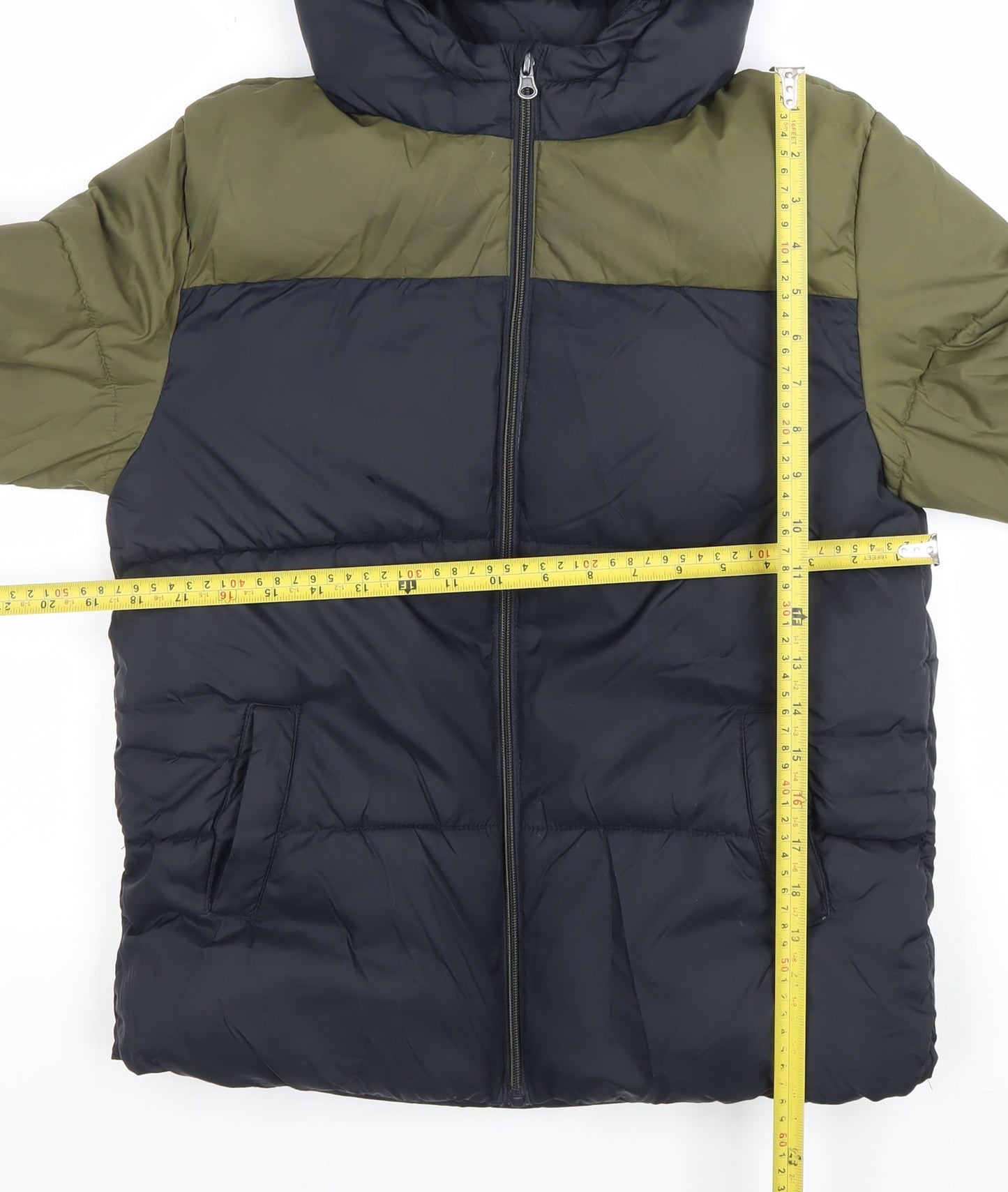Boys UK Size 11-12 Years Mango Multicoloured Puffer Jacket