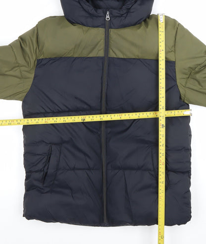 Boys UK Size 11-12 Years Mango Multicoloured Puffer Jacket