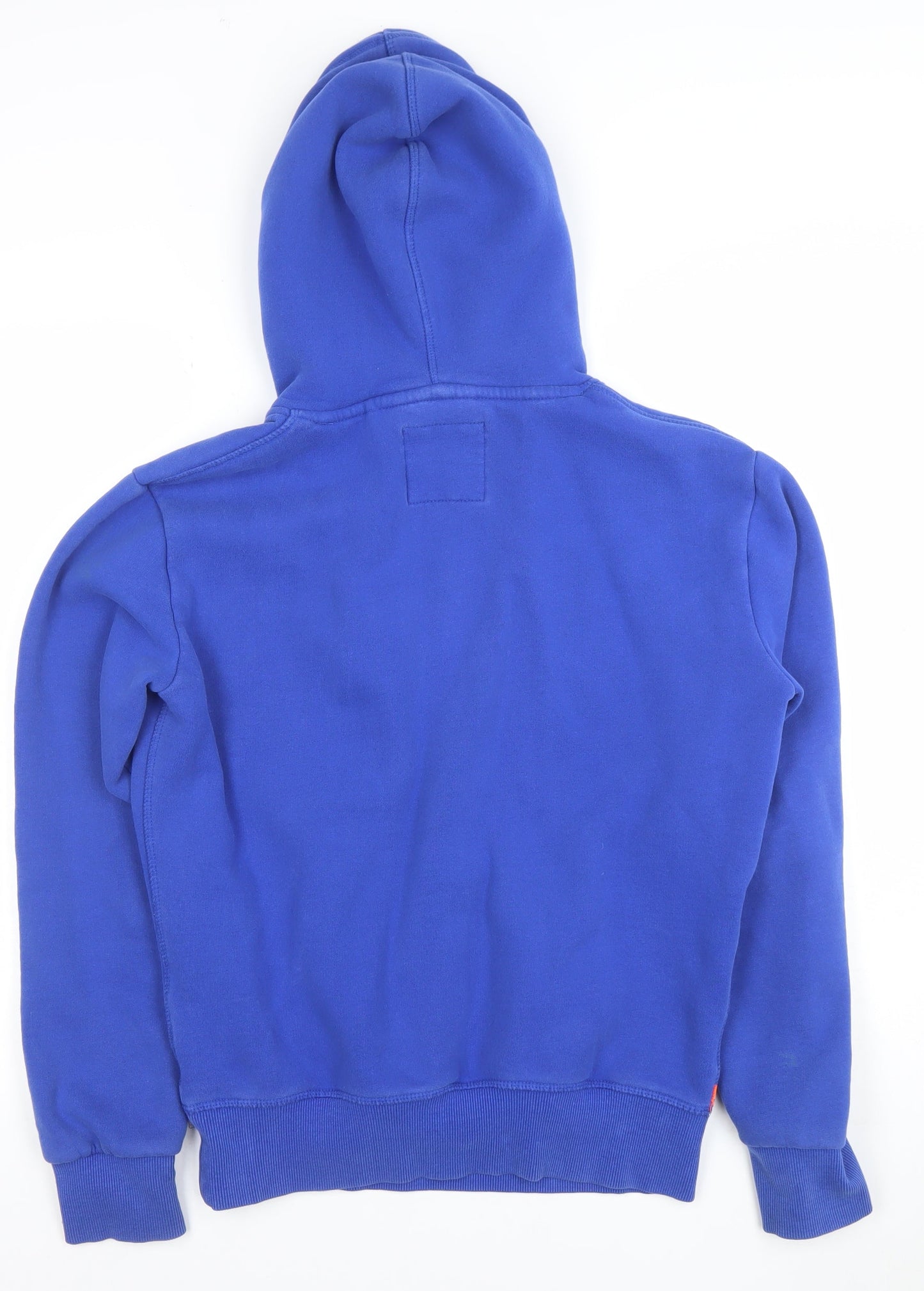 Mens UK Size XS Superdry Blue Pullover Hoodie