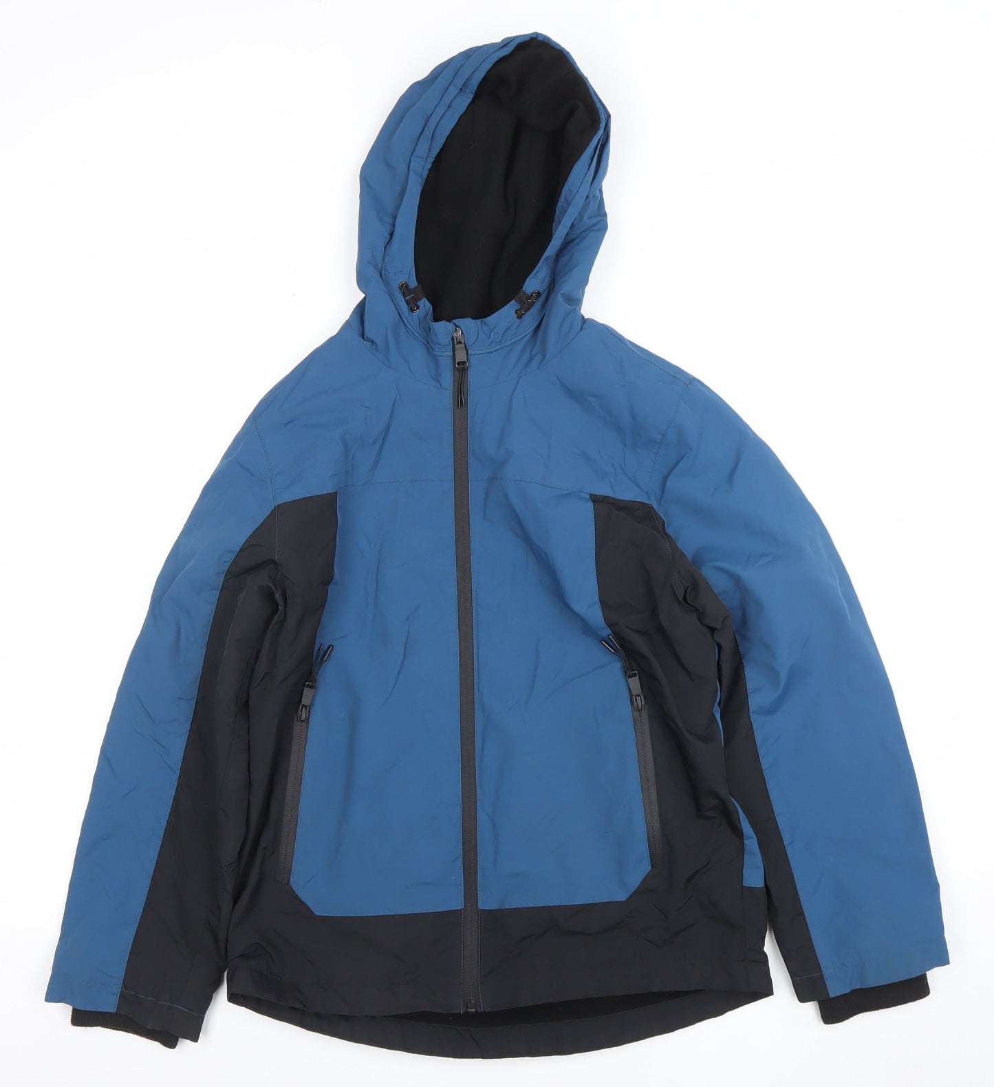 Boys UK Size 11-12 Years Marks and Spencer Blue Puffer Jacket