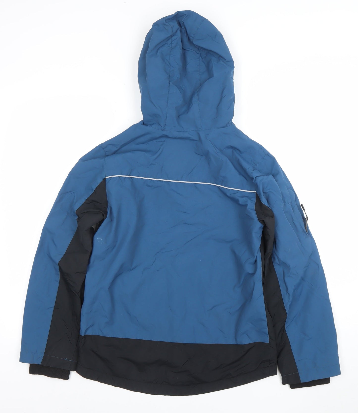 Boys UK Size 11-12 Years Marks and Spencer Blue Puffer Jacket