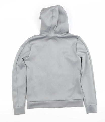 Boys UK Size 10-11 Years Kings Will Dream Grey Full Zip Hoodie