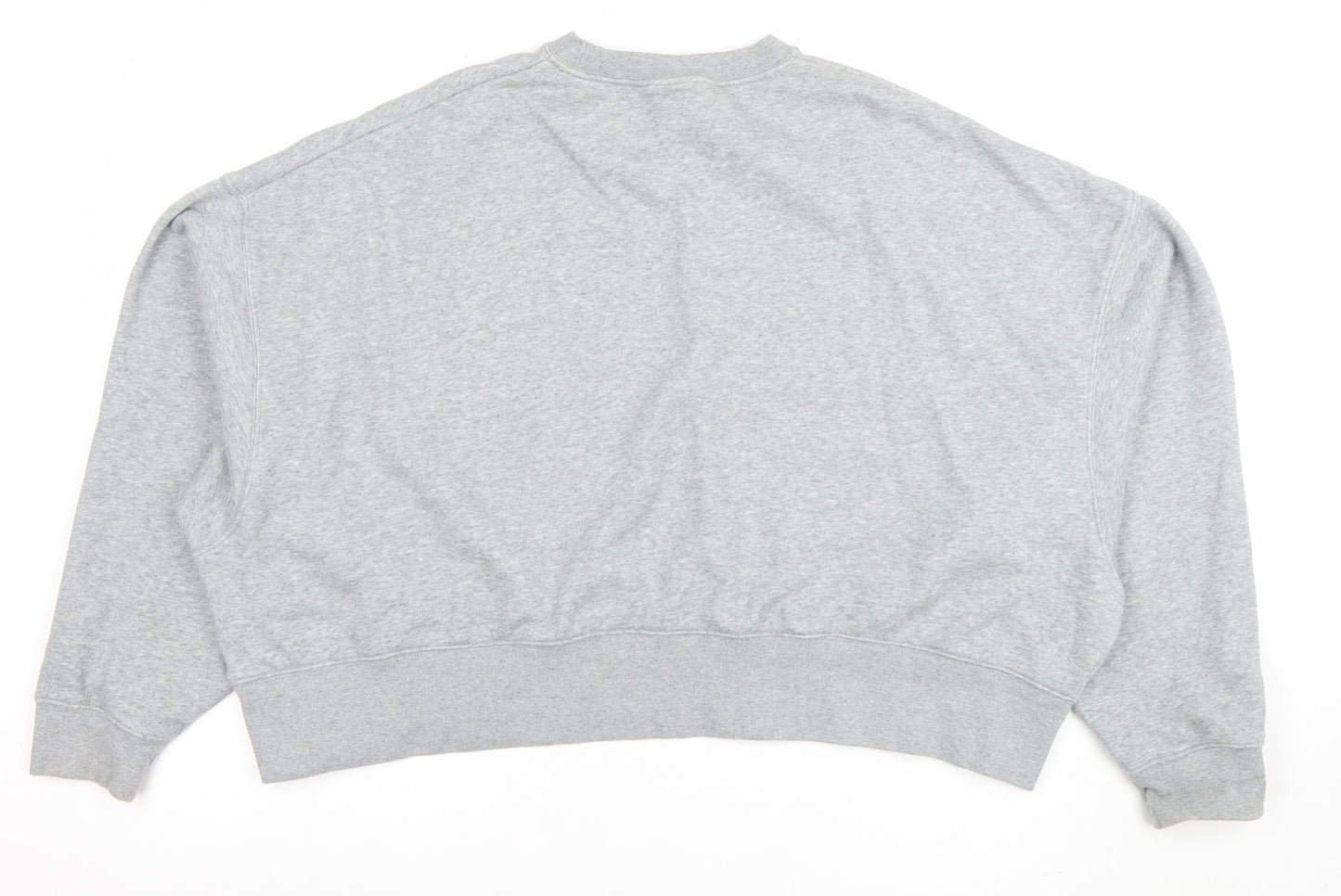 Womens UK Size L Nike Grey Pullover Sweatshirt