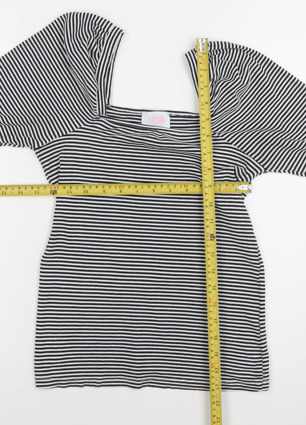 Womens UK Size 12 Saylor Black Basic Blouse