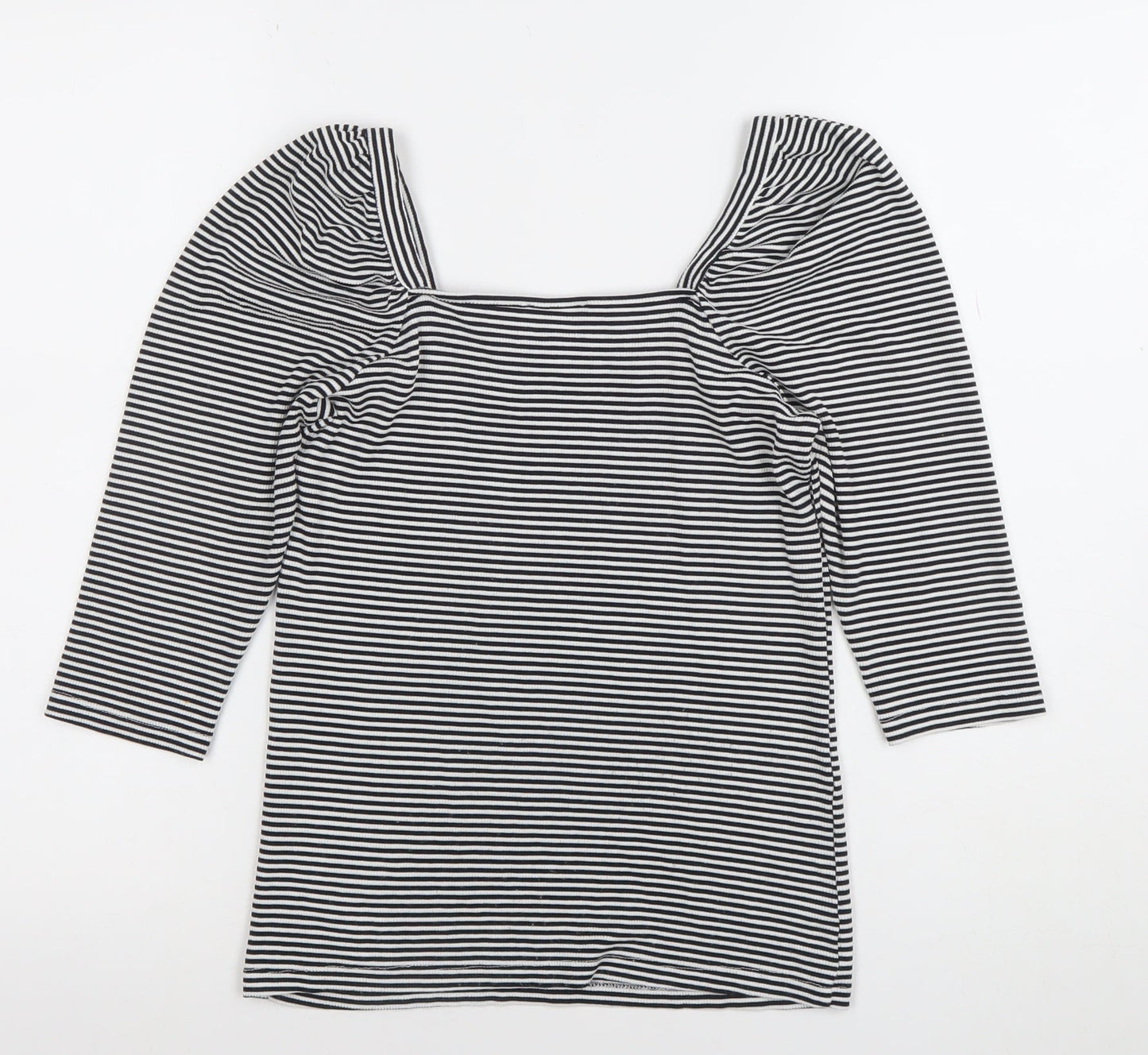Womens UK Size 12 Saylor Black Basic Blouse