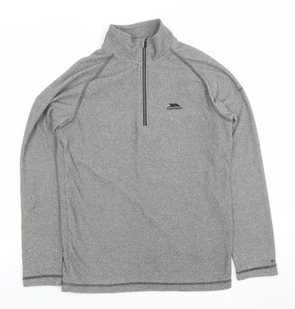 Mens UK Size S Trespass Grey Pullover Sweatshirt