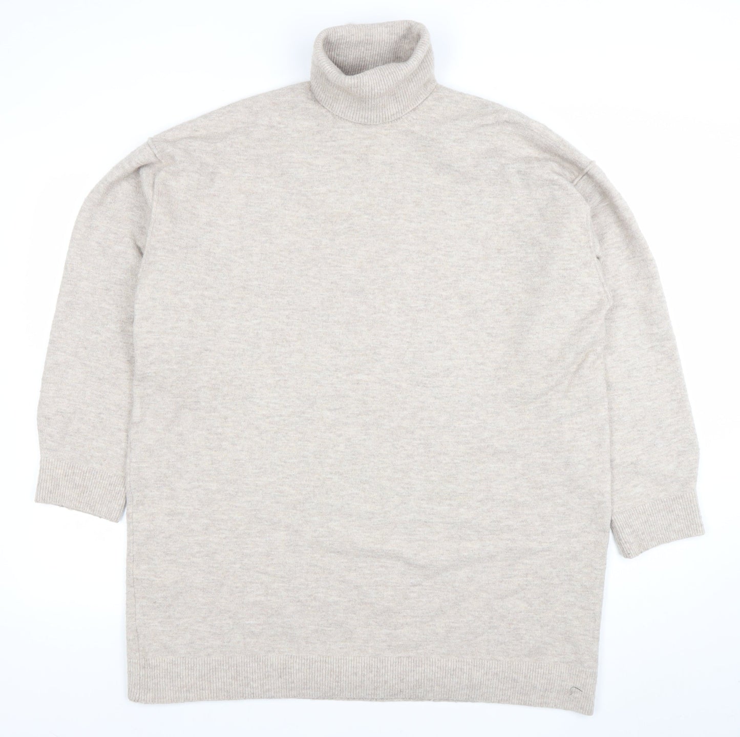 Womens UK Size S Weekday Beige Pullover Jumper