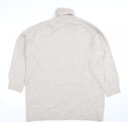 Womens UK Size S Weekday Beige Pullover Jumper