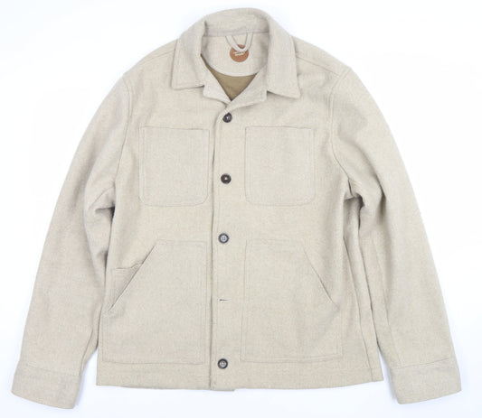 Womens UK Size XL Common People Beige Basic Jacket