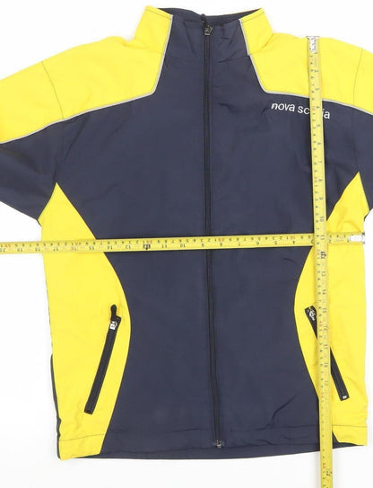 Boys UK Size M Canada Sportswear Blue Basic Jacket
