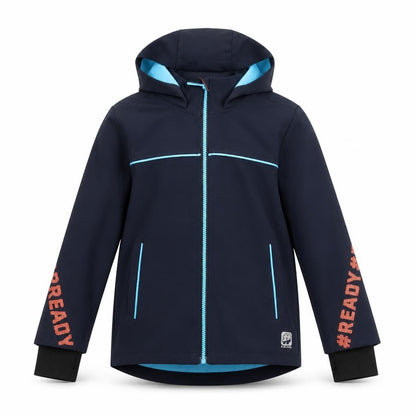 Boys UK Size 8 Years s.Oliver Blue Soft Shell