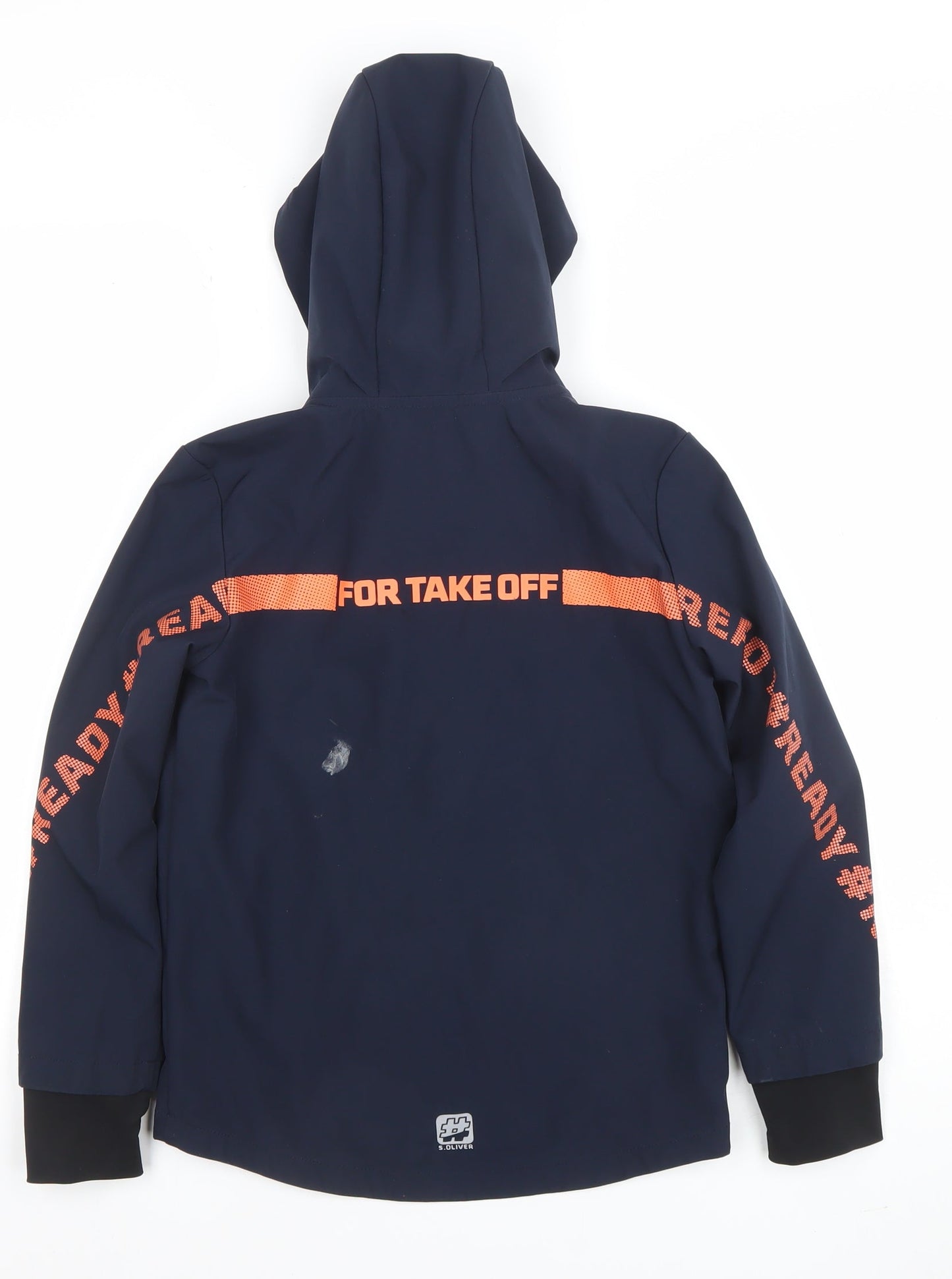 Boys UK Size 8 Years s.Oliver Blue Soft Shell