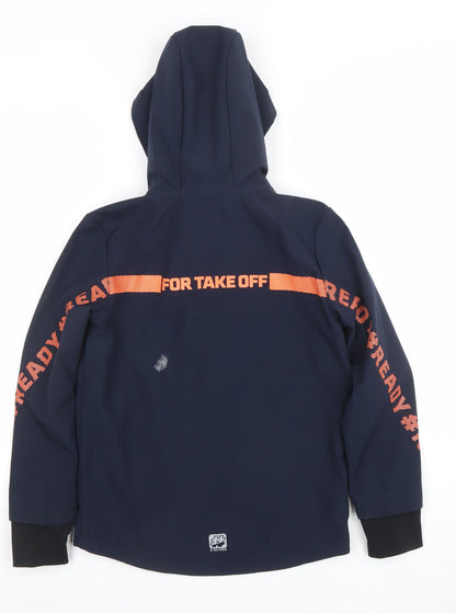 Boys UK Size 8 Years s.Oliver Blue Soft Shell