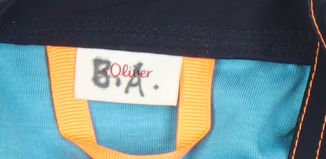 Boys UK Size 8 Years s.Oliver Blue Soft Shell