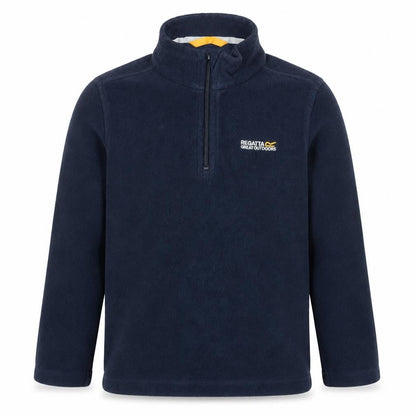 Regatta Boys Navy Fleece 1/2 Zip Pullover Sweatshirt 9-10 Years