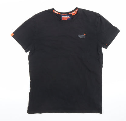 Mens UK Size S Superdry Black  T-Shirt