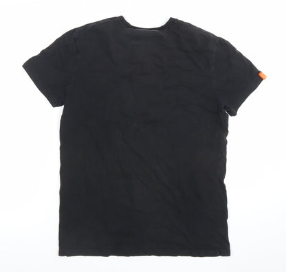 Mens UK Size S Superdry Black  T-Shirt