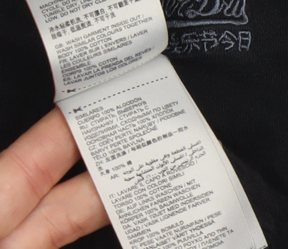 Mens UK Size S Superdry Black  T-Shirt