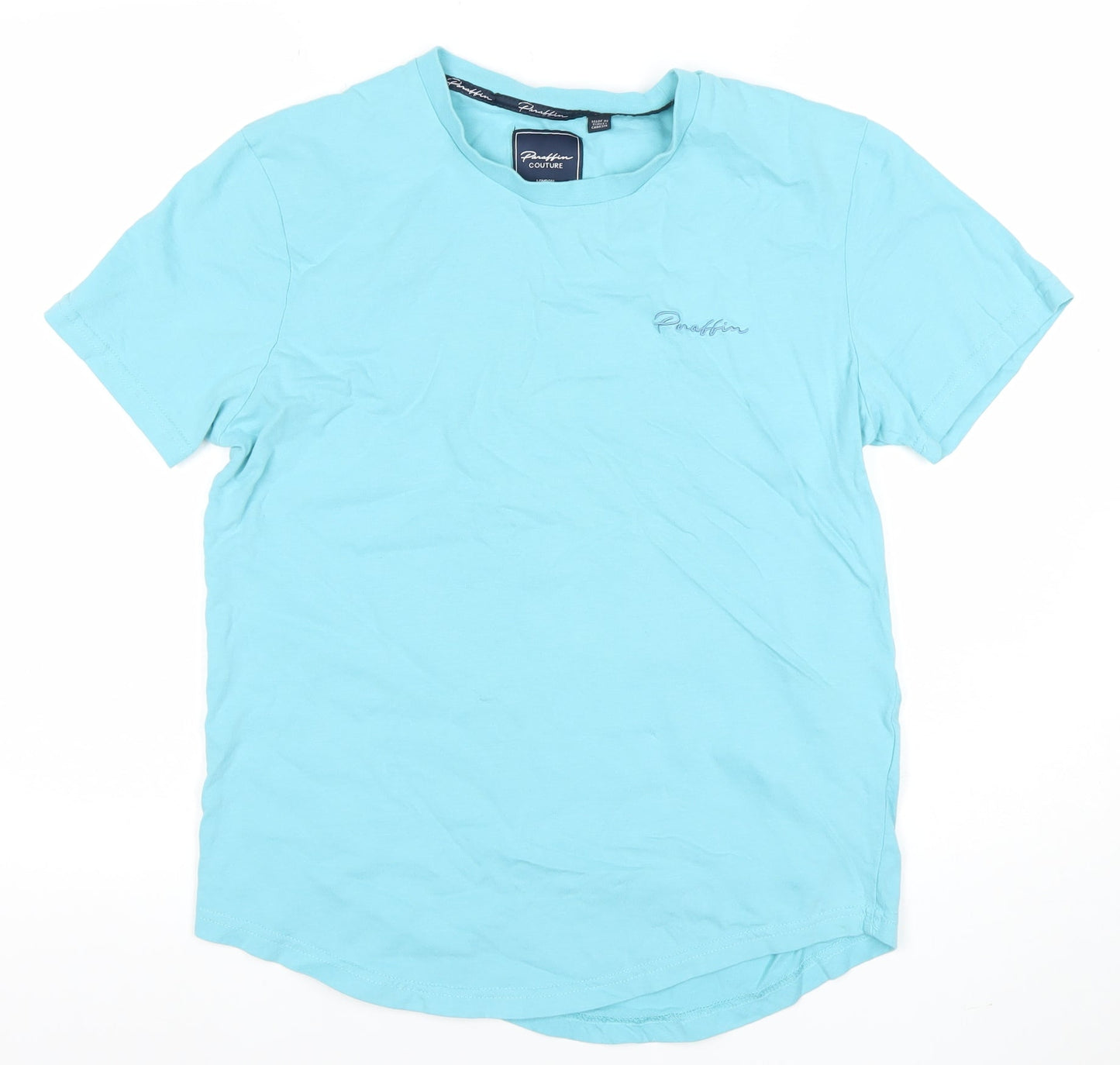 Mens UK Size M Paraffin Couture Blue  T-Shirt