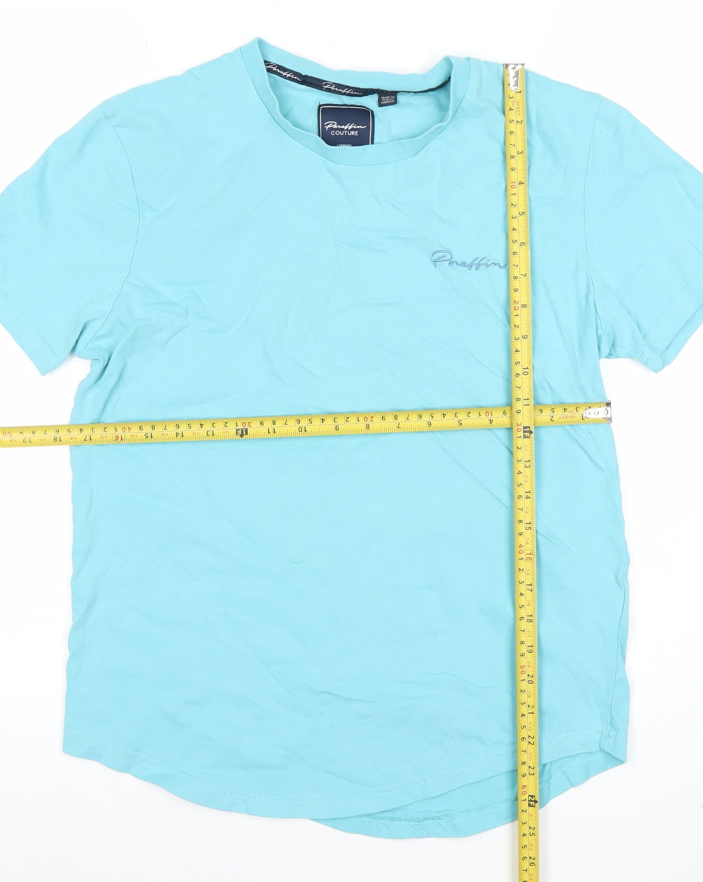 Mens UK Size M Paraffin Couture Blue  T-Shirt