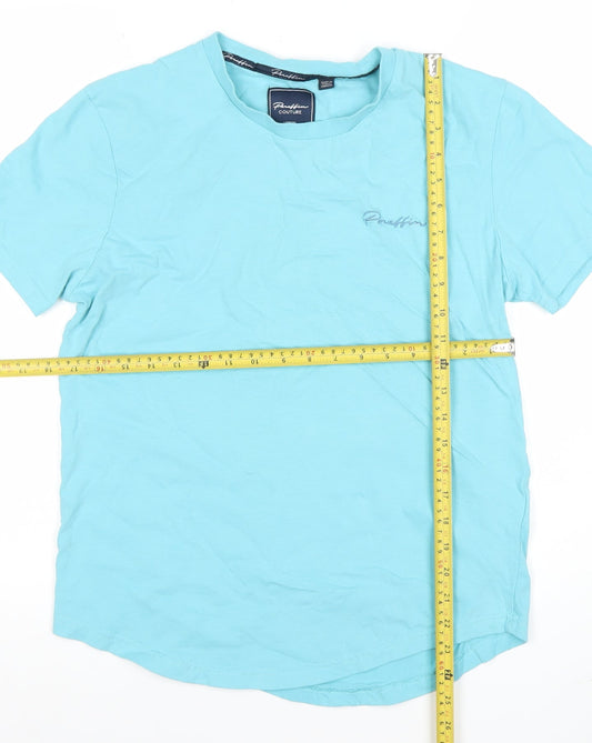 Mens UK Size M Paraffin Couture Blue  T-Shirt
