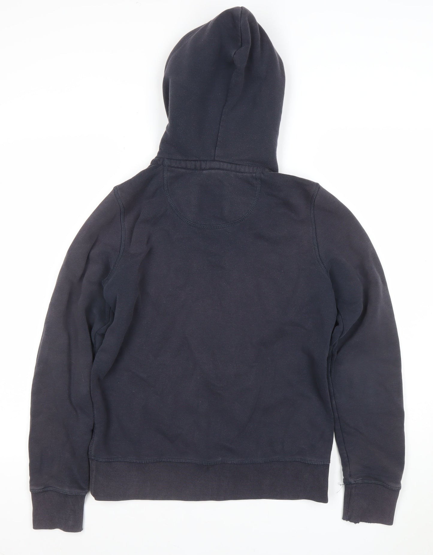 Womens UK Size 10 Jack Wills Blue Full Zip Hoodie