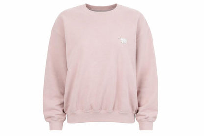 Womens UK Size S Topshop Pink Pullover Sweatshirt