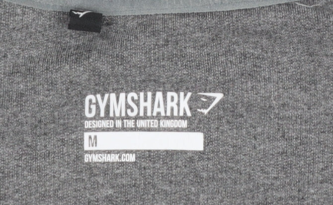 Womens UK Size M Gymshark Grey Pullover Sweatshirt