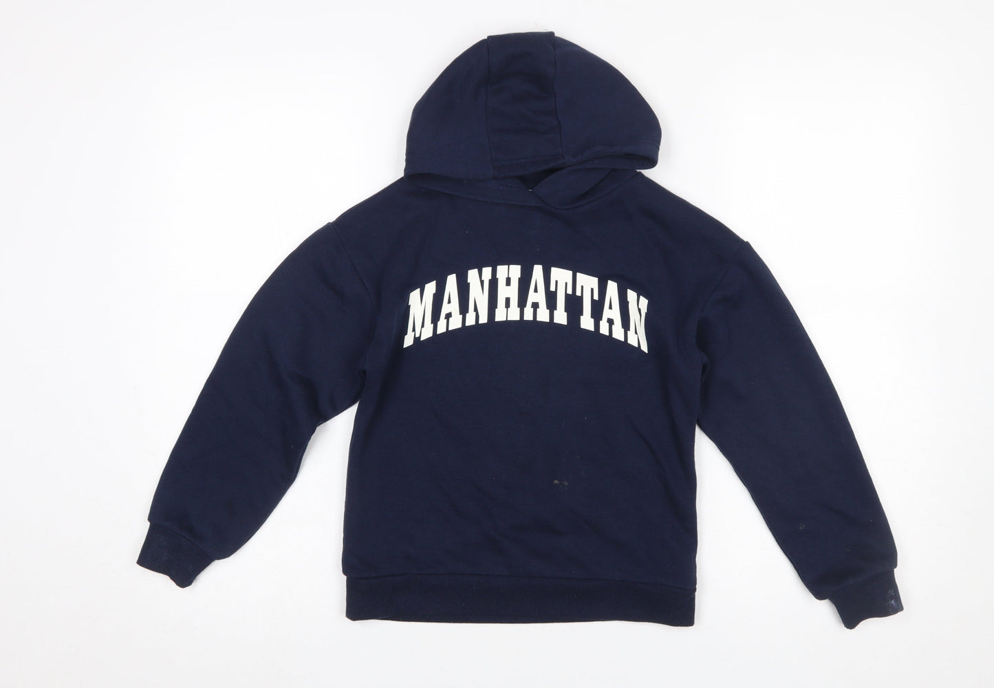 Boys UK Size 8-9 Years Primark Blue Pullover Hoodie