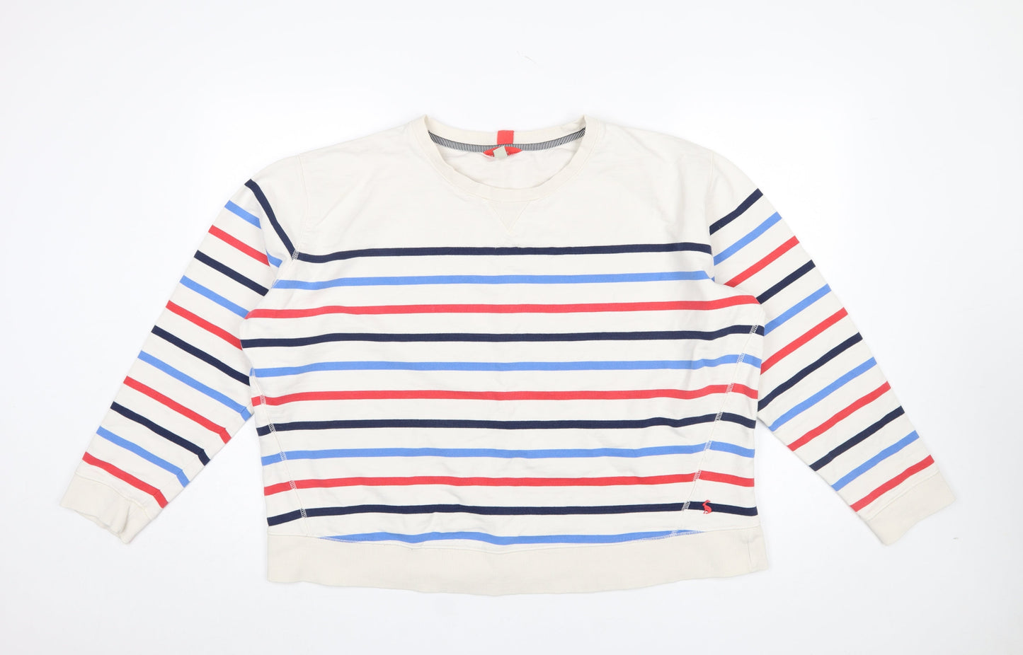 Womens UK Size 18 Joules Multicoloured Pullover Sweatshirt