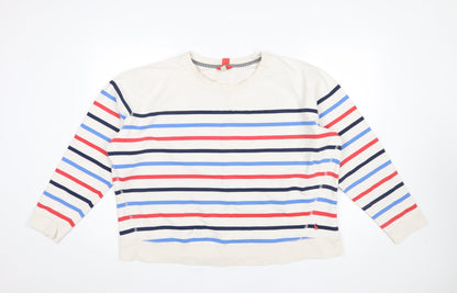 Womens UK Size 18 Joules Multicoloured Pullover Sweatshirt