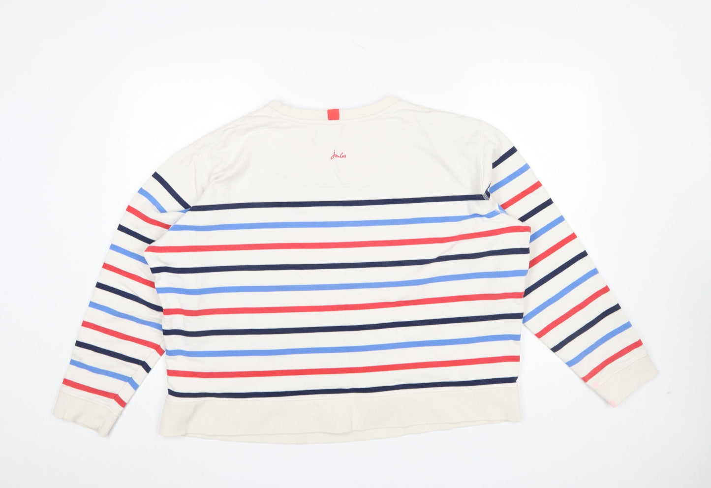 Womens UK Size 18 Joules Multicoloured Pullover Sweatshirt