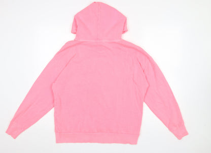 Womens UK Size M Gap Pink Pullover Hoodie