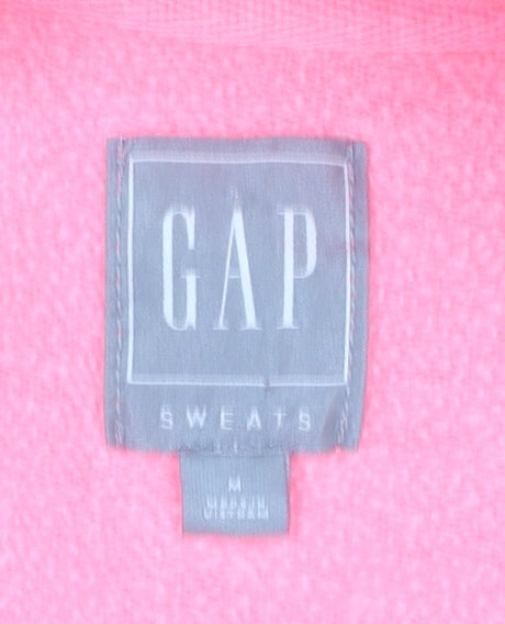 Womens UK Size M Gap Pink Pullover Hoodie