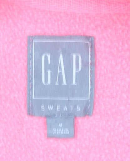 Womens UK Size M Gap Pink Pullover Hoodie