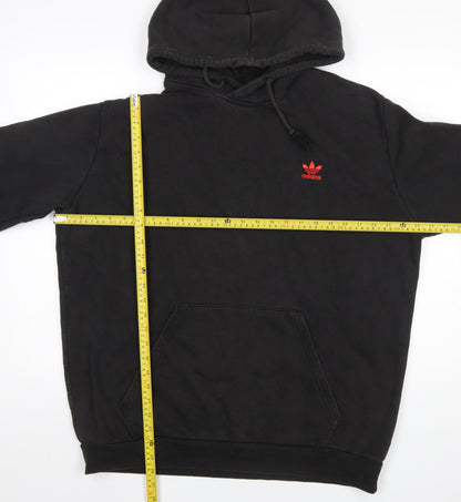 Womens UK Size XL adidas Black Pullover Hoodie
