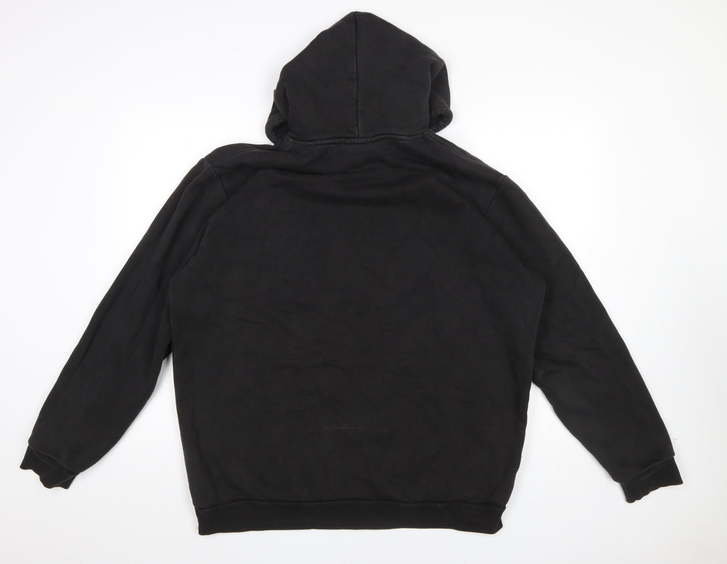 Womens UK Size XL adidas Black Pullover Hoodie
